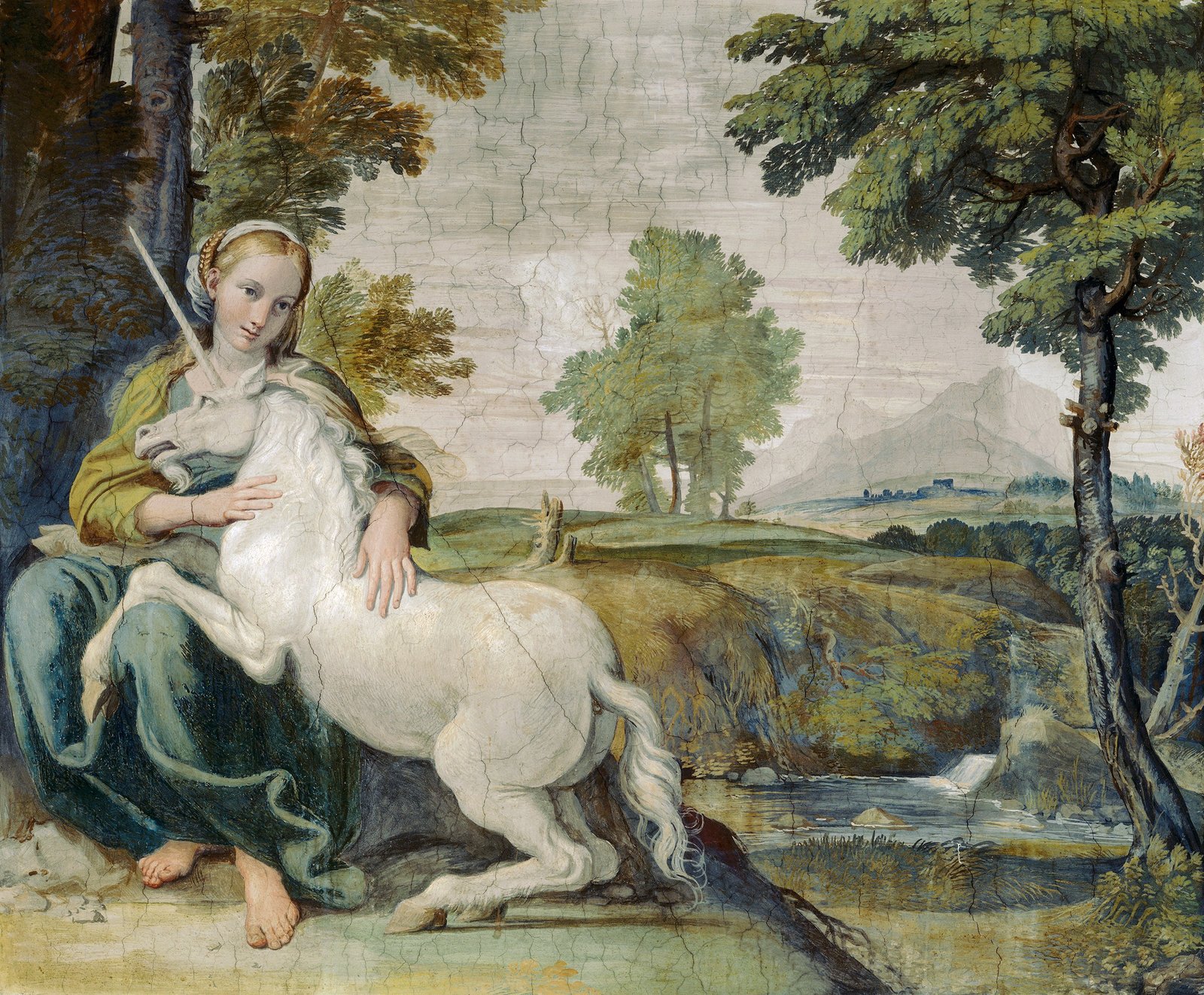 The Mythical Unicorn: A Symbol of Purity and Grace (image credits: wikimedia)