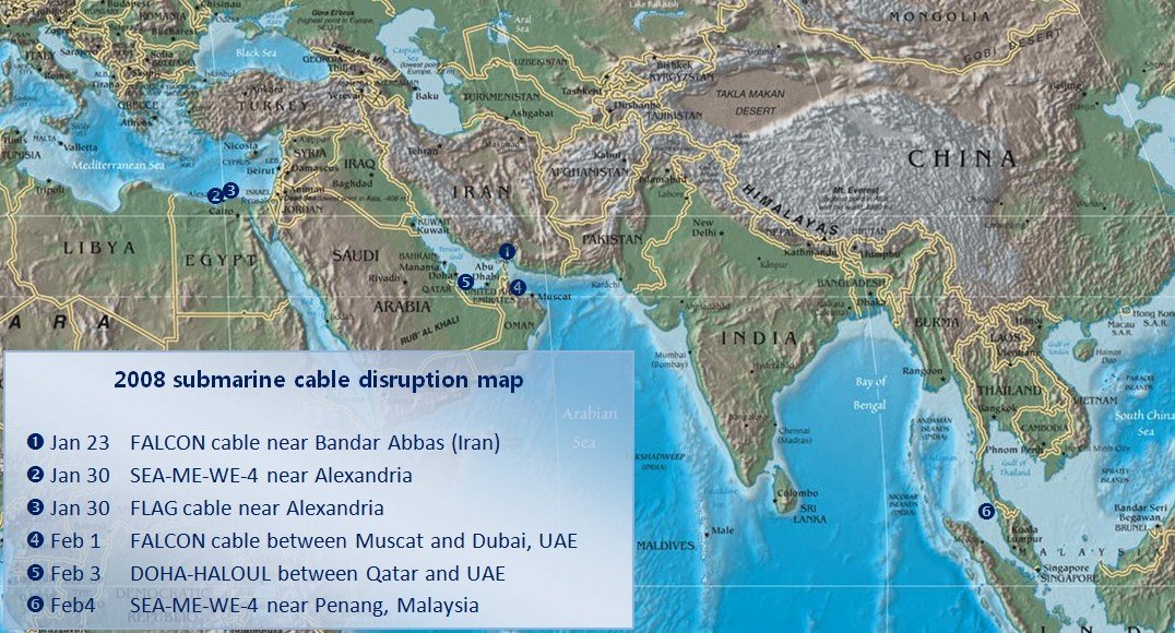The Future of Undersea Cables (image credits: wikimedia)