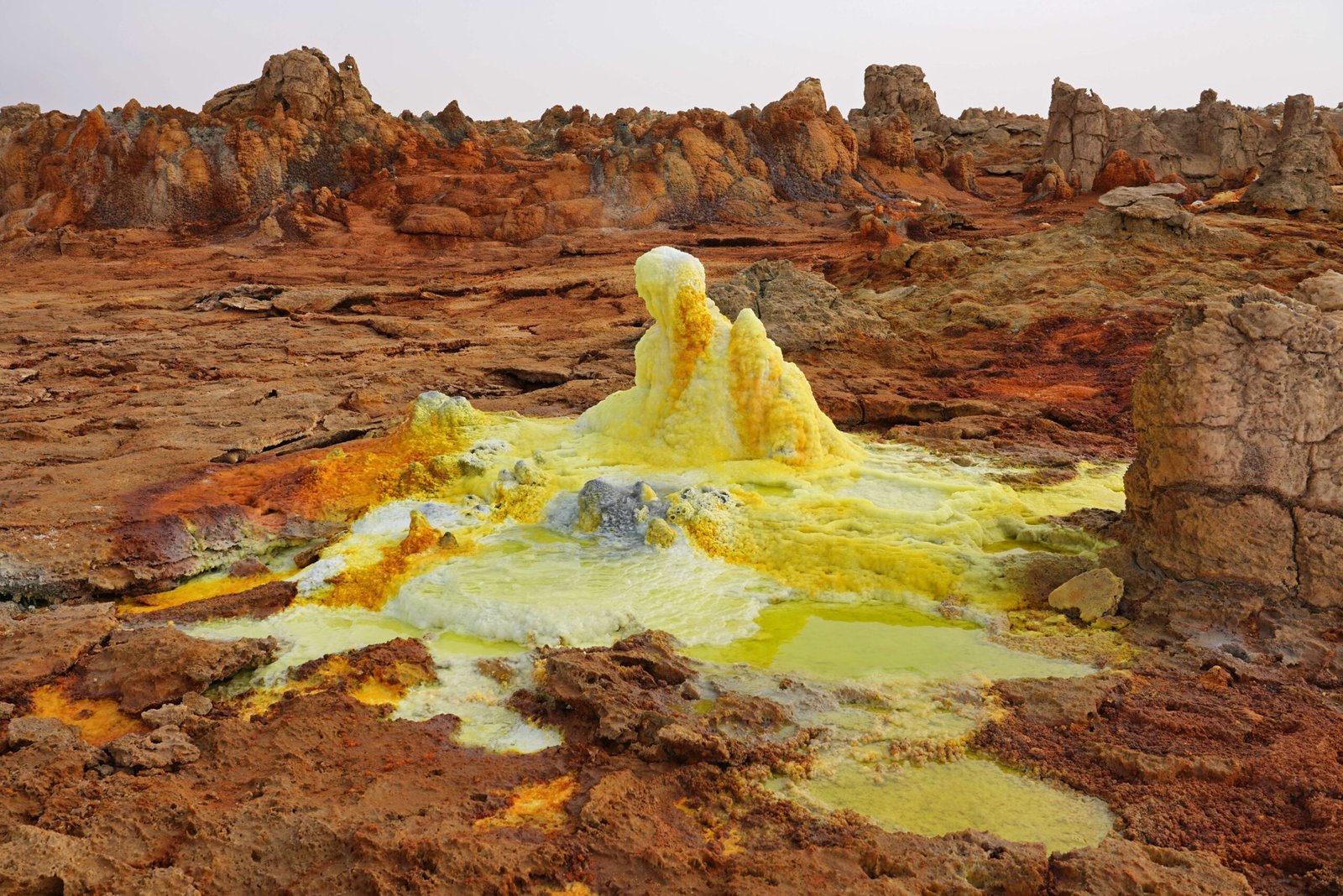 The Danakil Depression: Earth’s Fiery Cauldron (image credits: wikimedia)