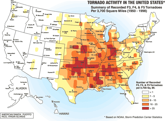 The Geography of Tornado Alley (image credits: wikimedia)