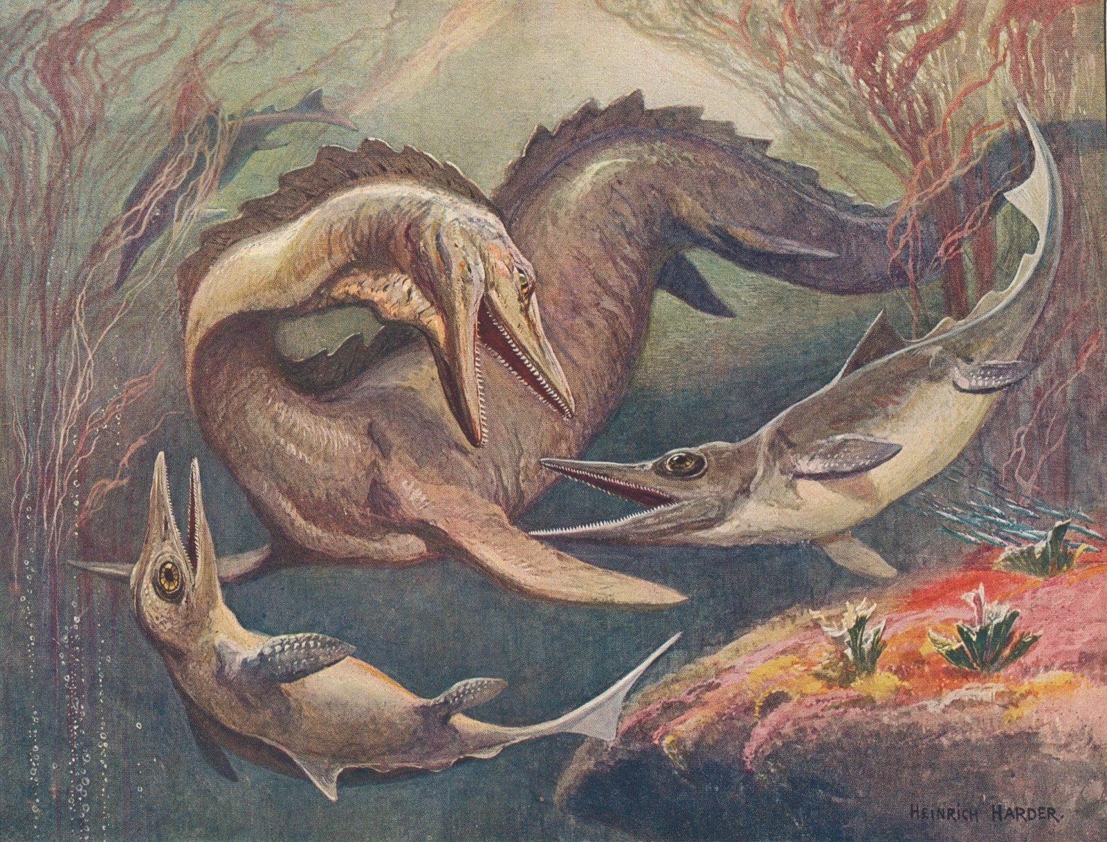 Before Feathers: The Scaly Ancestors (image credits: wikimedia)