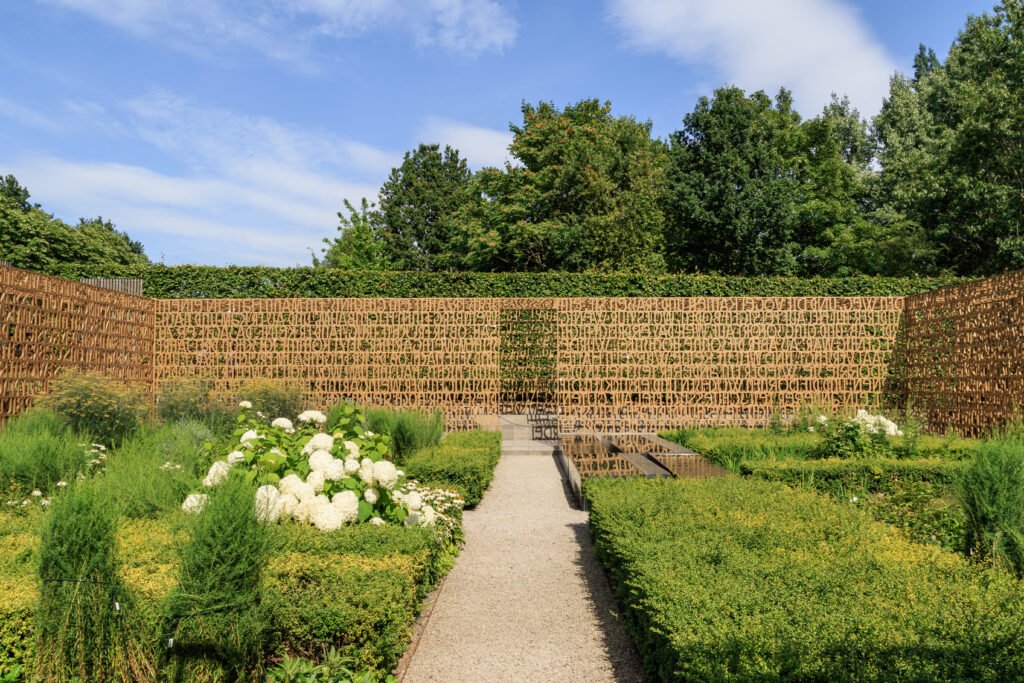Berlin-Marzahn Gardens of the World: Christian Monastery Garden.