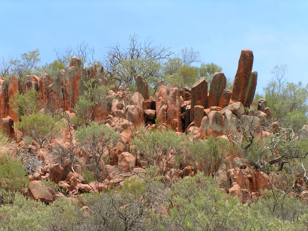 Gawler Ranges, supervolcano