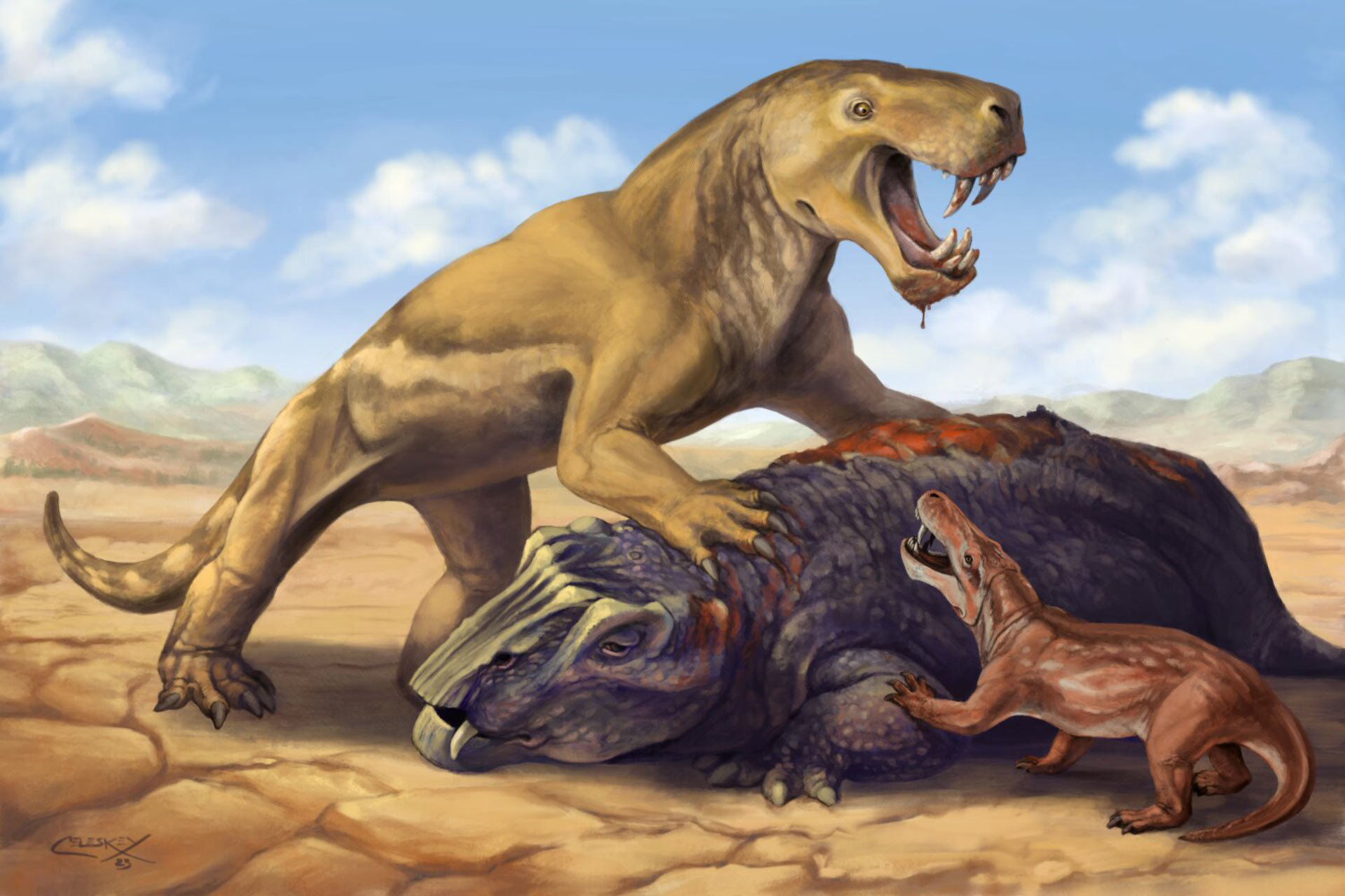 Fossils Across Time: Inostrancevia’s Journey from Russia to South Africa Reveals a Prehistoric Crisis