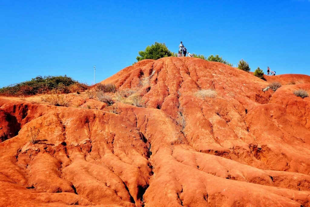 Bauxite formation.