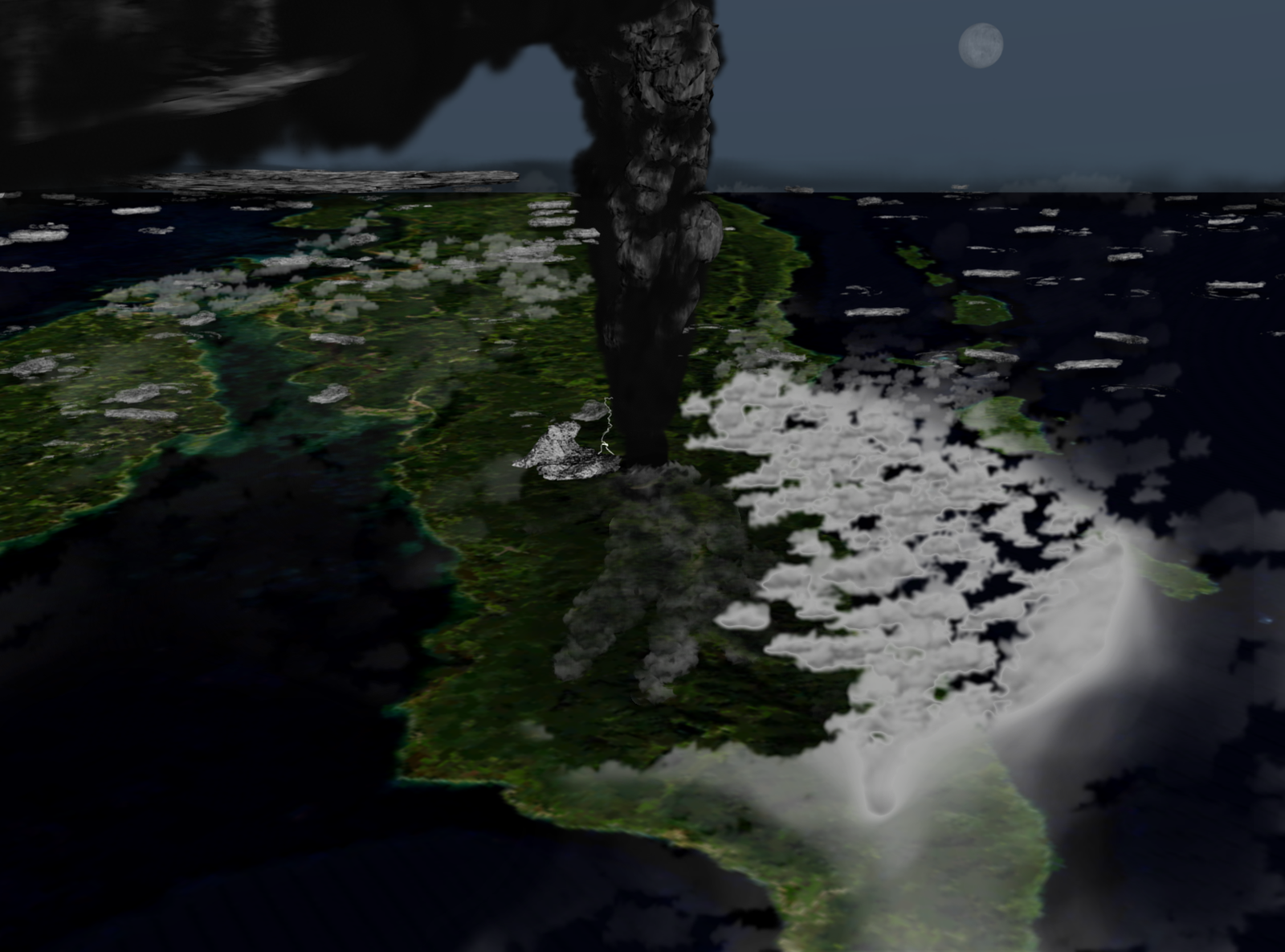 Lessons from the Past: Ancient Eruptions and Human Evolution (image credits: wikimedia)