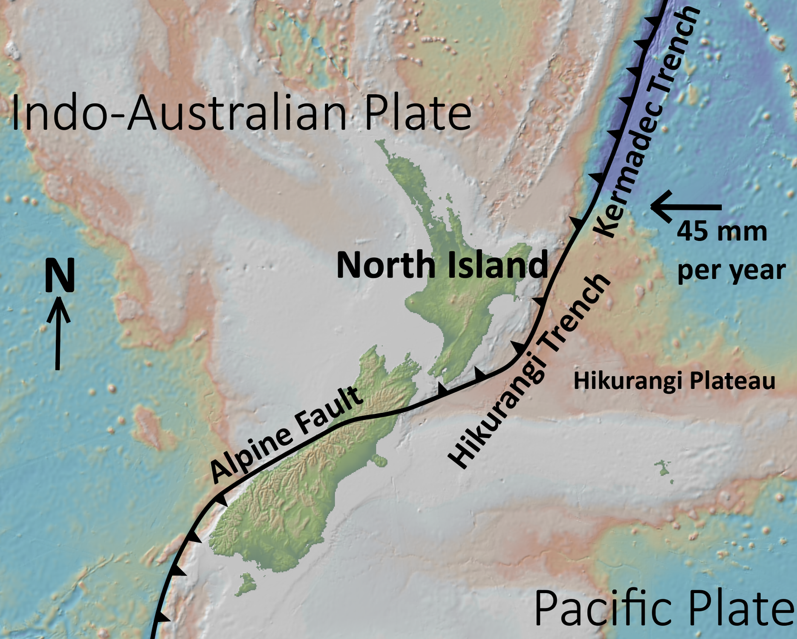 The Shaky Isles: Why Does New Zealand Shake So Much? (image credits: wikimedia)