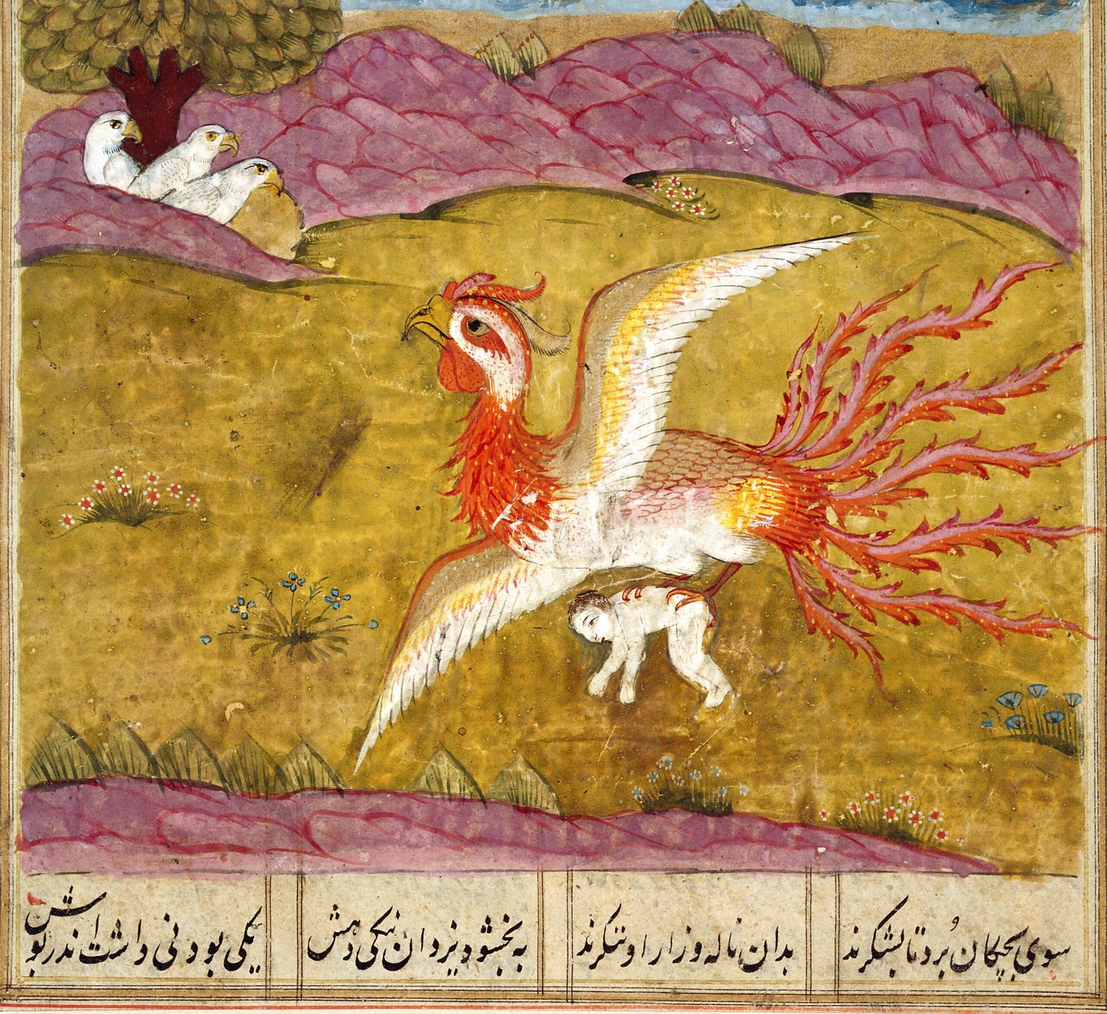 The Phoenix in Persian and Middle Eastern Lore (image credits: wikimedia)