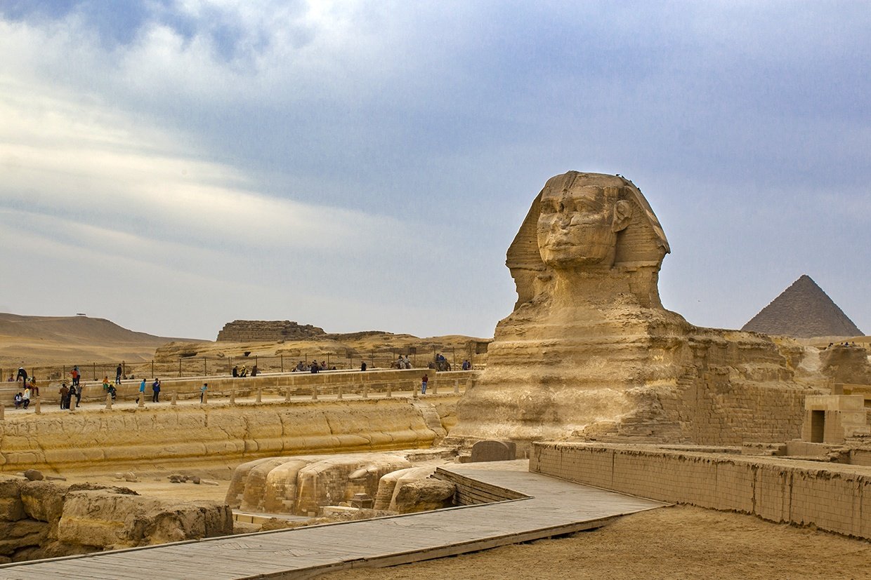 The Sphinx in Popular Culture (image credits: wikimedia)