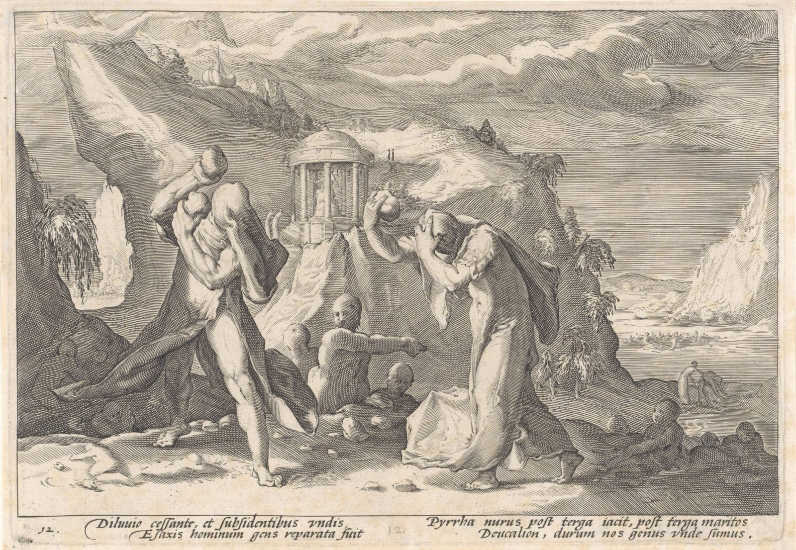 Who Were Deucalion and Pyrrha? (image credits: wikimedia)