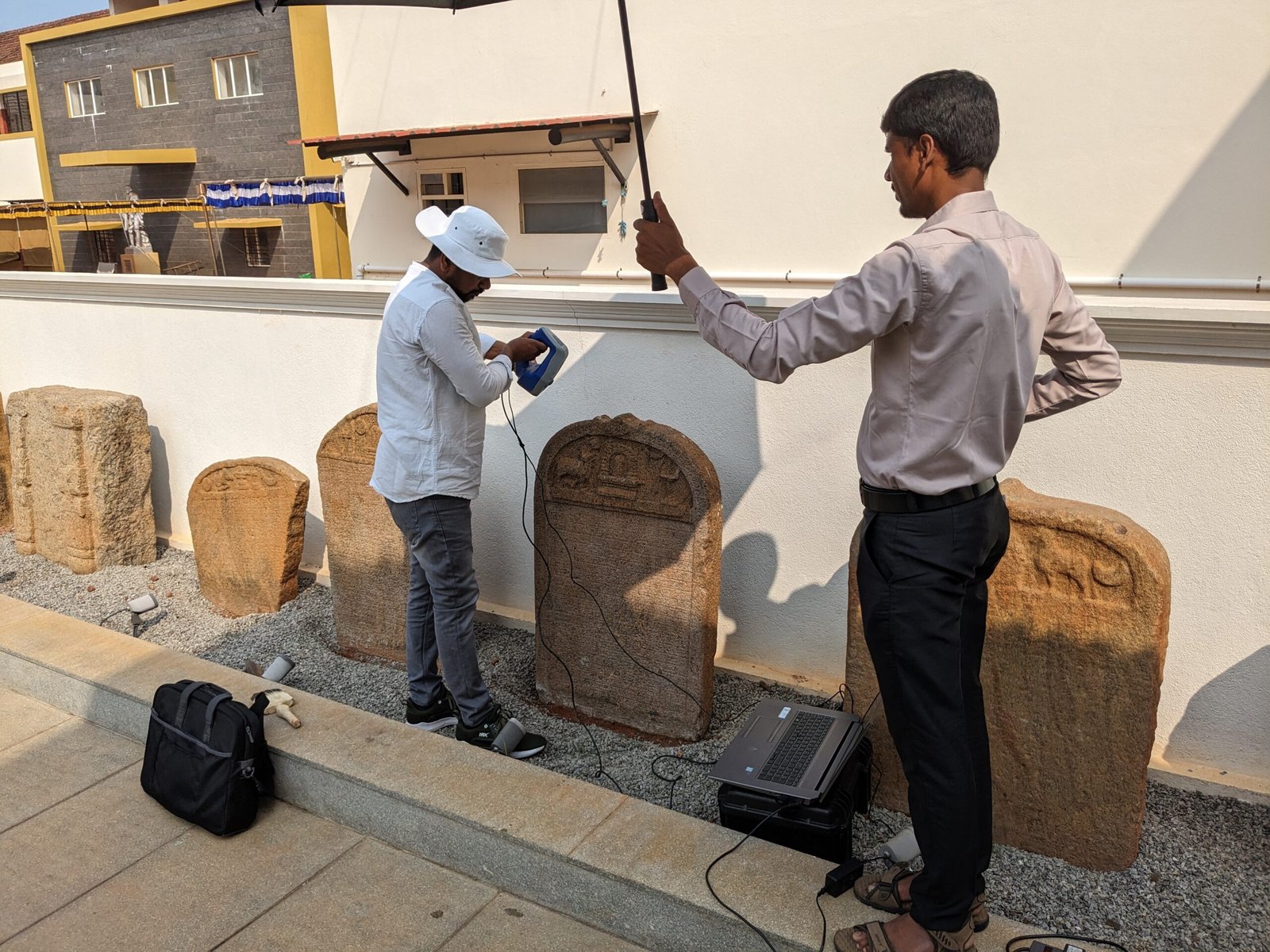 Modern Technology Meets Ancient Mystery (image credits: wikimedia)