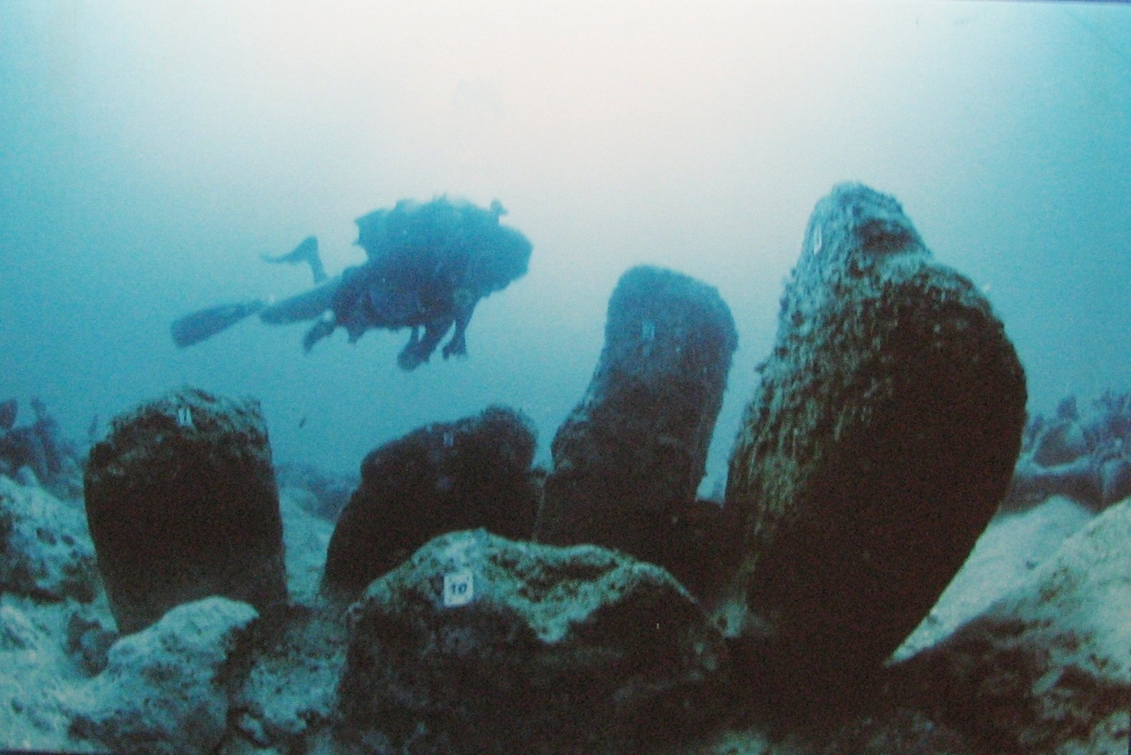 The Submerged Ruins of Atlit Yam (image credits: wikimedia)
