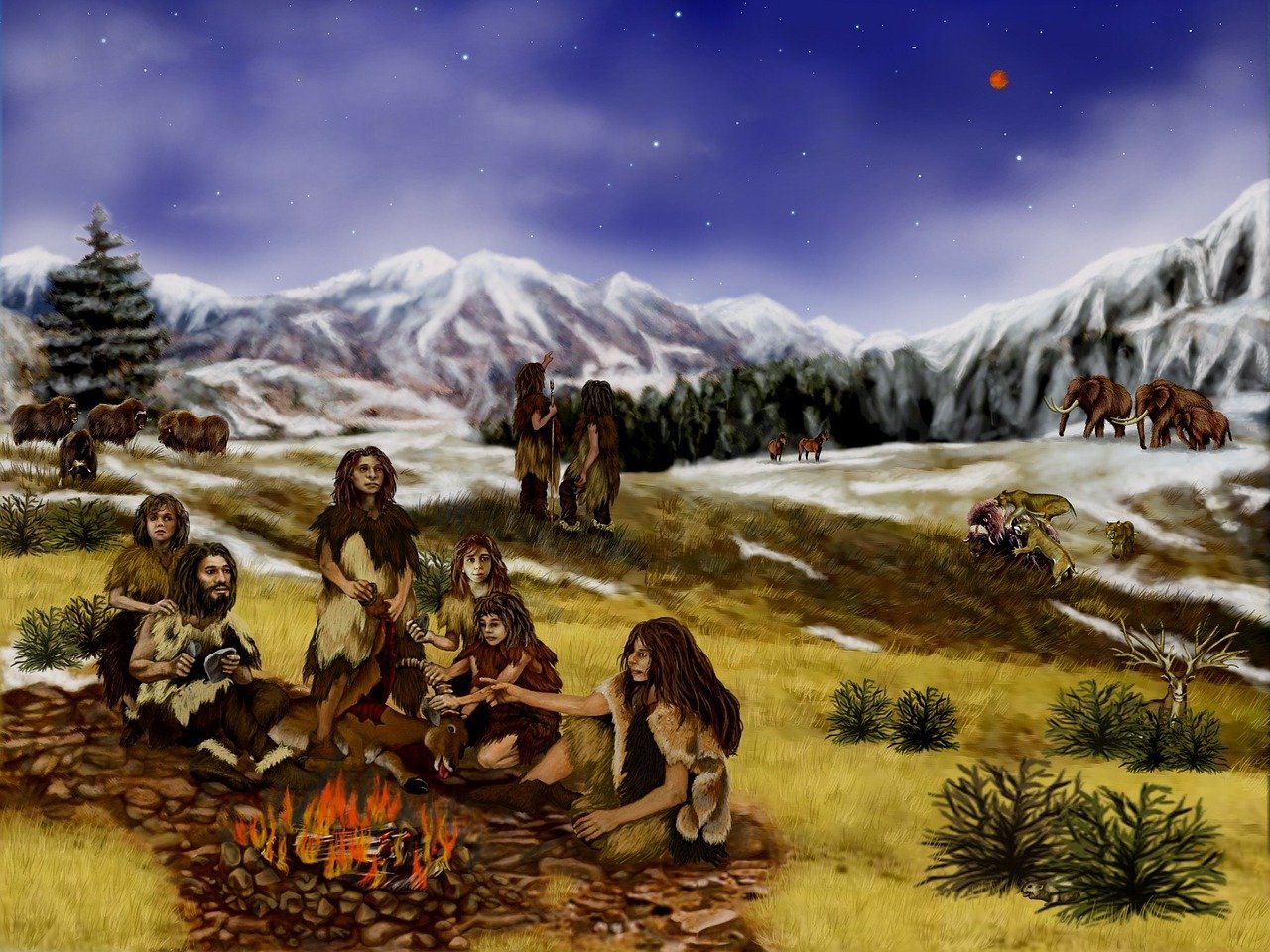 Clash With Early Humans (image credits: wikimedia)
