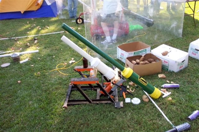 The Physics of Potato Launchers (image credits: wikimedia)