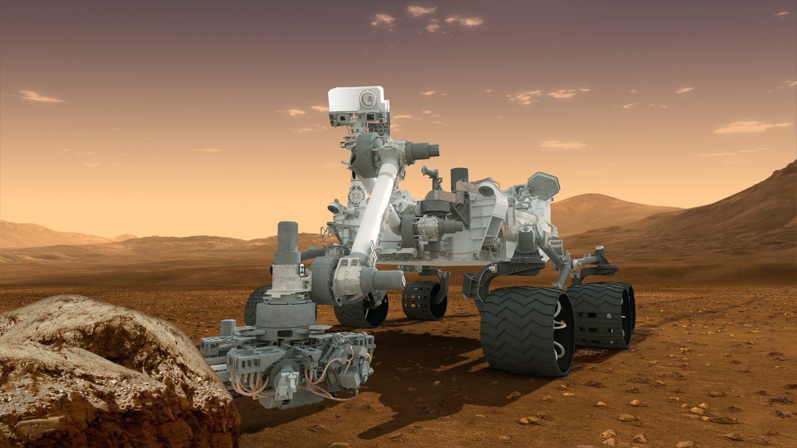 Curiosity: A Laboratory on Wheels (image credits: wikimedia)