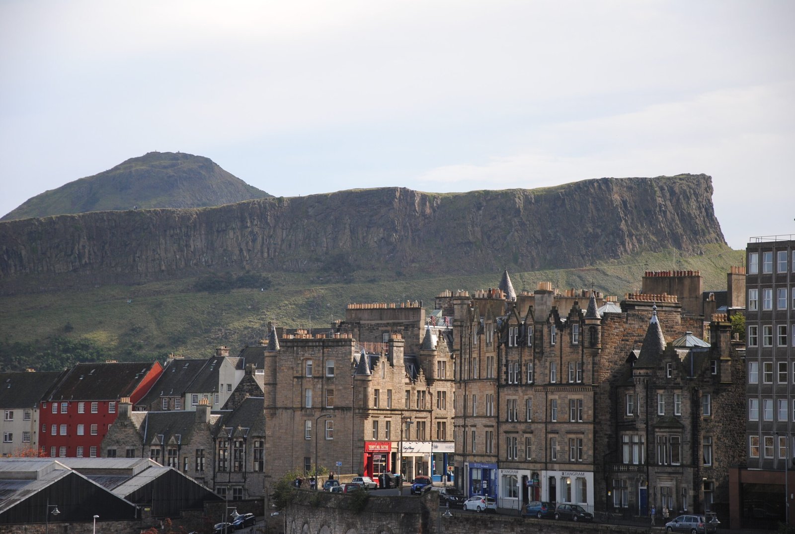 The Salisbury Crags: Sculpted by Fire and Ice (image credits: wikimedia)