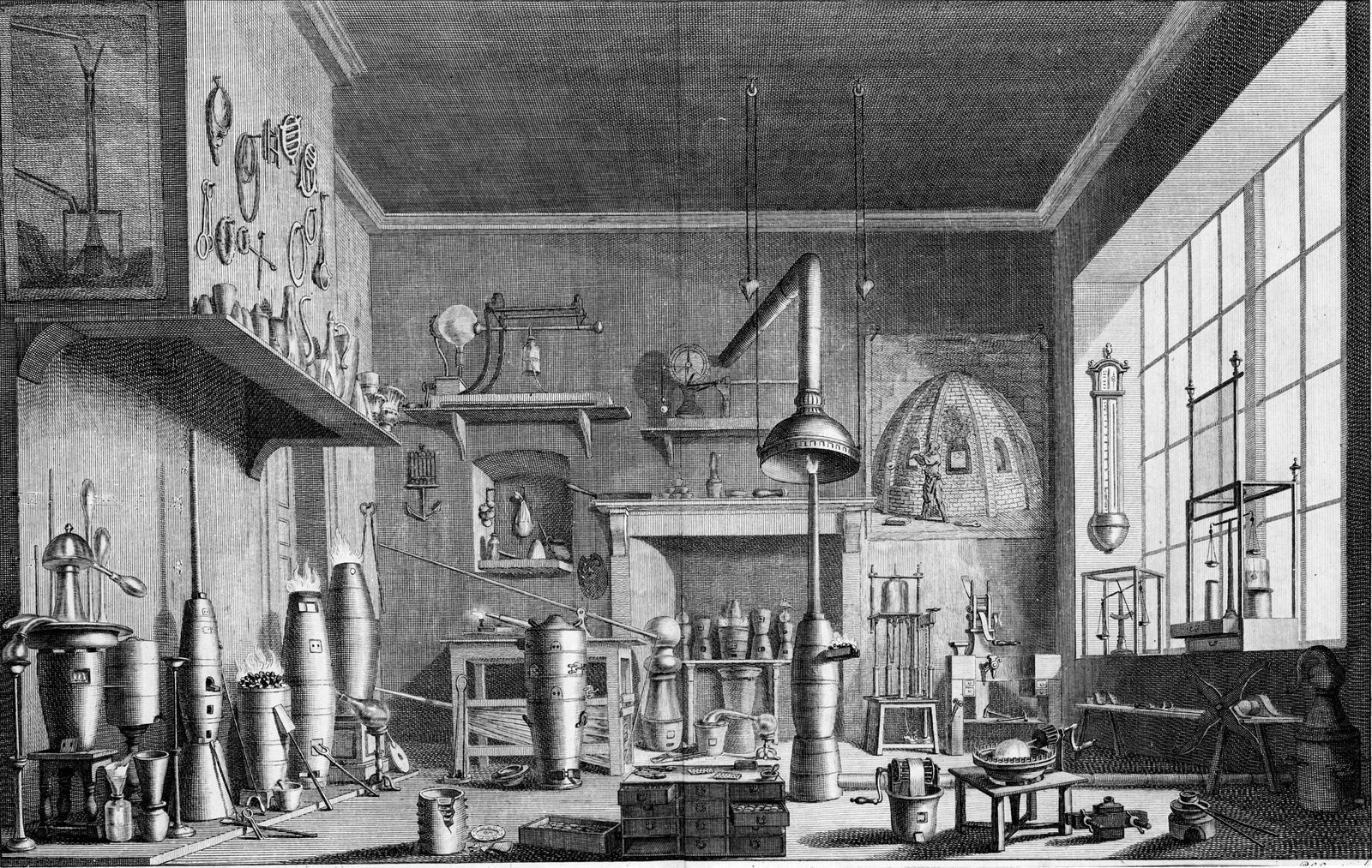 Alchemy Towers and Secret Laboratories (image credits: wikimedia)