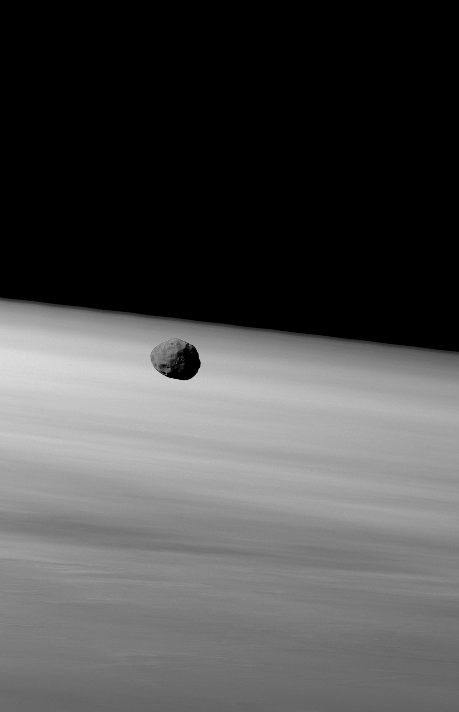 Phobos: The Doomed Moon (image credits: wikimedia)