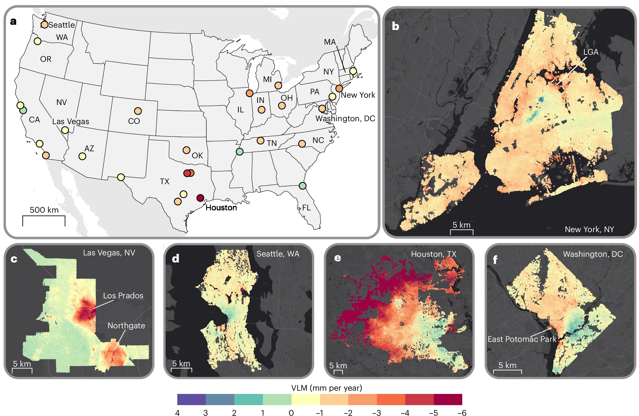 Urban Sinkholes in the Making? Satellite Data Reveals Shocking Truth About U.S. Cities