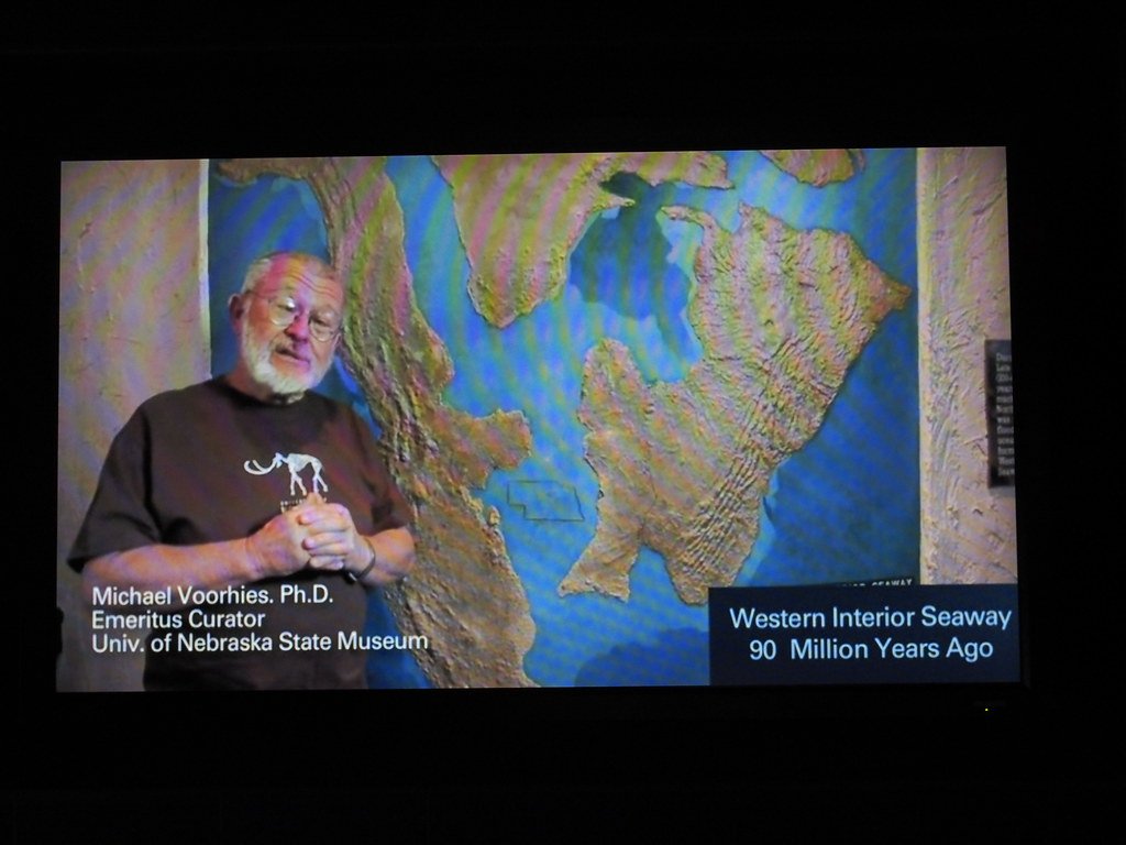 Western Interior Seaway 90 million years ago.