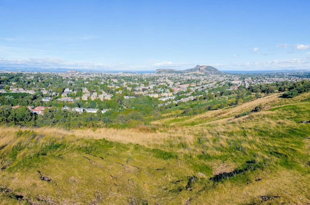 Edinburgh’s volcano.