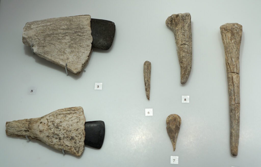 Stone age tools, Kissonerga, Cyprus.