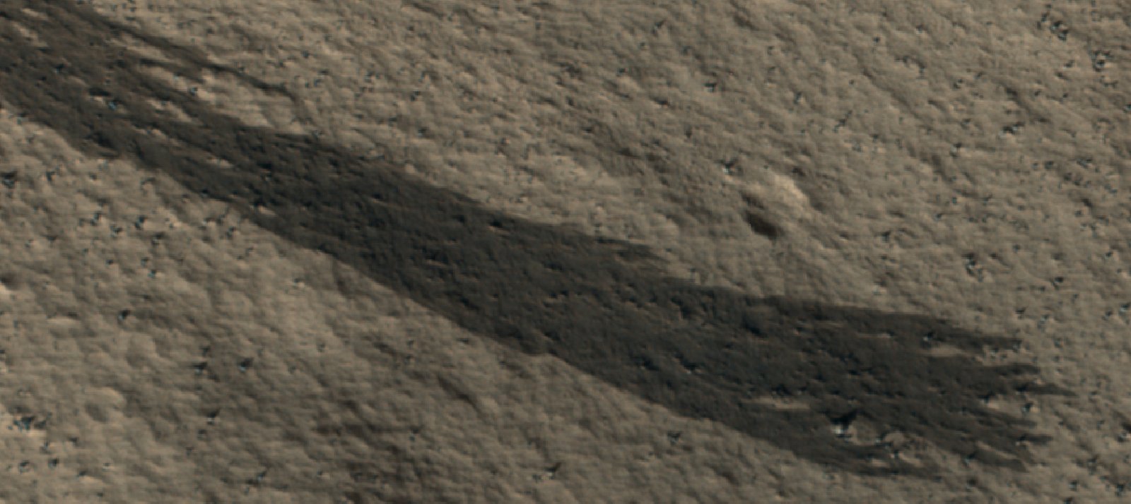 Seasonal Streams: Recurring Slope Lineae (image credits: wikimedia)