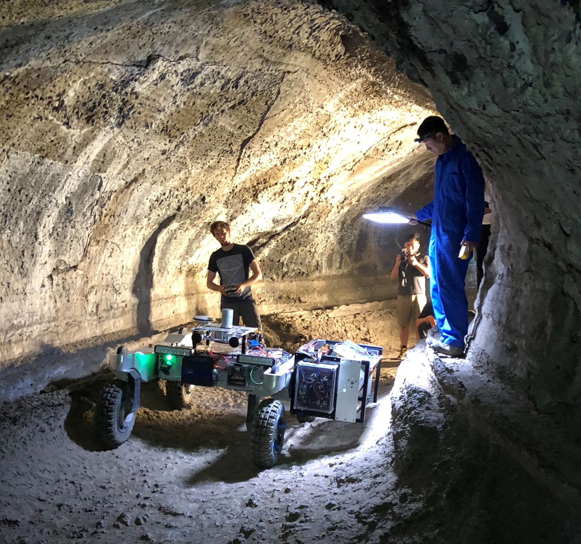 Robotic Scouts: Paving the Way Underground (image credits: wikimedia)