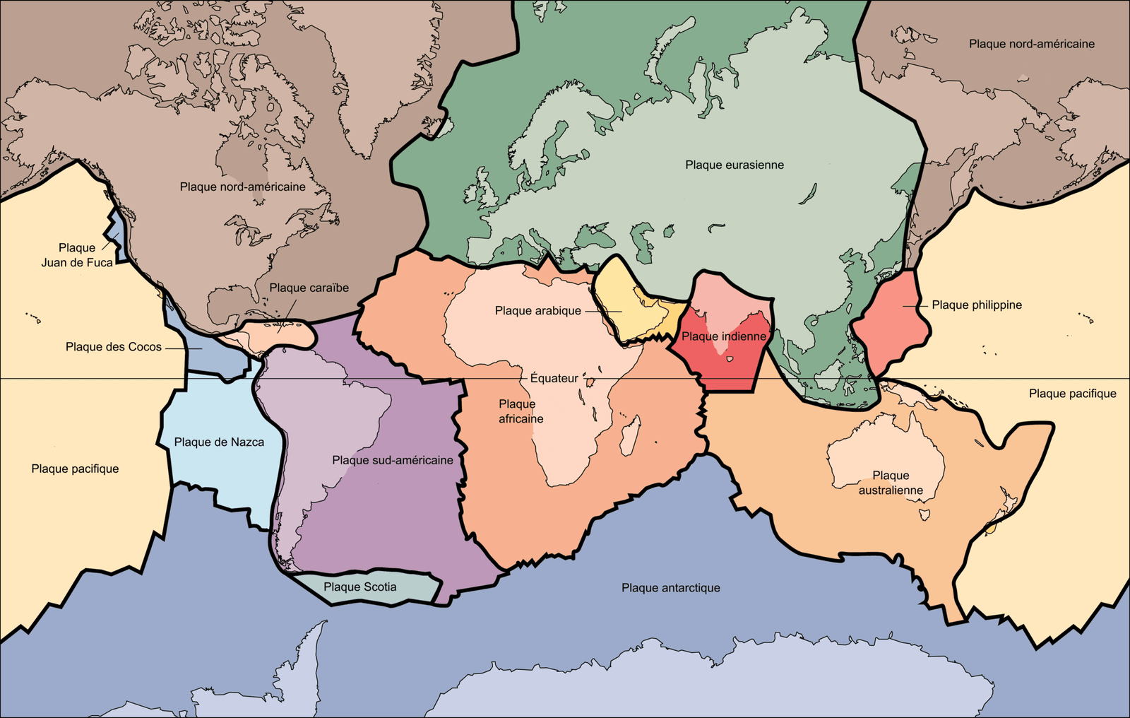 The Quiet Power of Tectonic Plates (image credits: wikimedia)