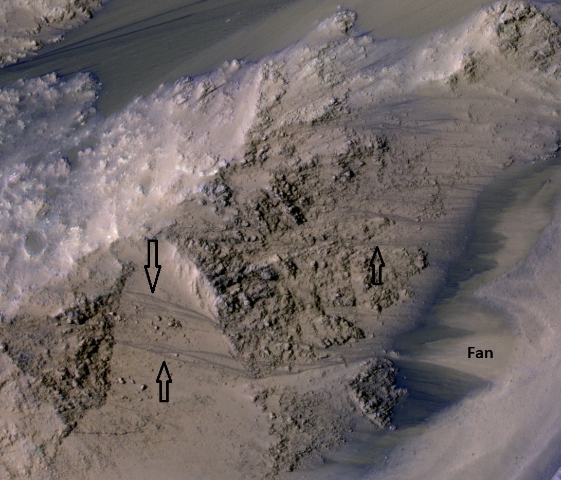 The Riddle of Recurring Slope Lineae (image credits: wikimedia)