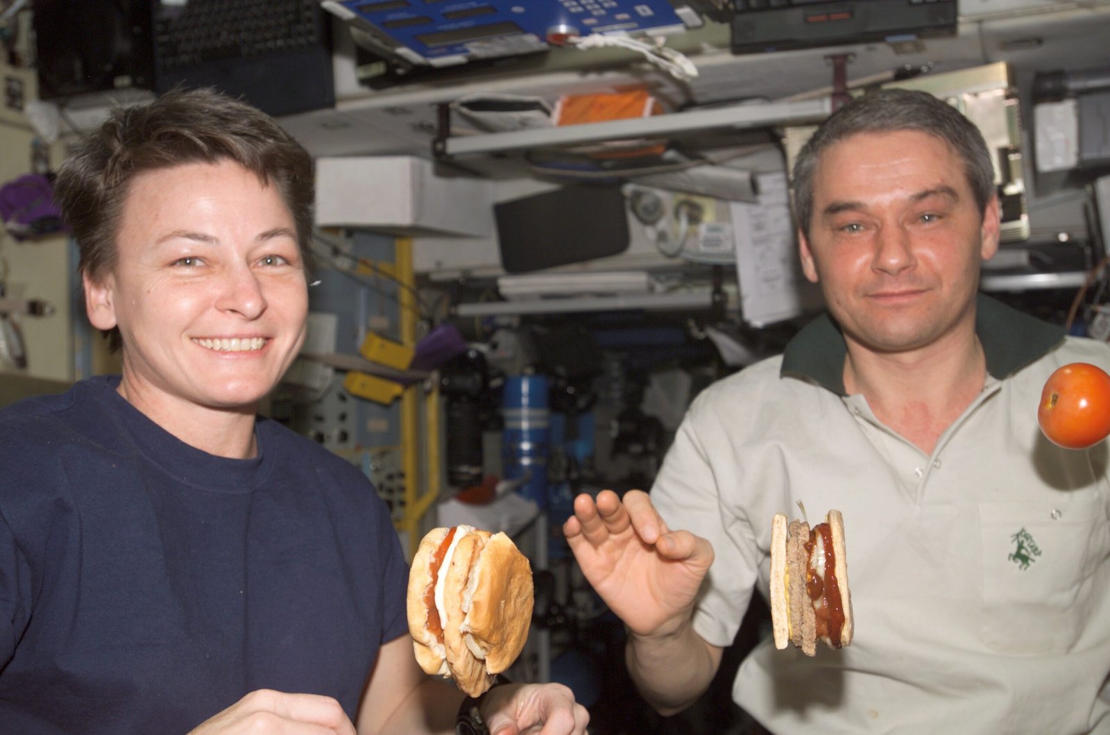 Floating Food: Eating in Microgravity (image credits: wikimedia)