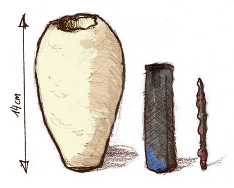 The Baghdad Battery: Ancient Electrochemical Curiosity (image credits: wikimedia)