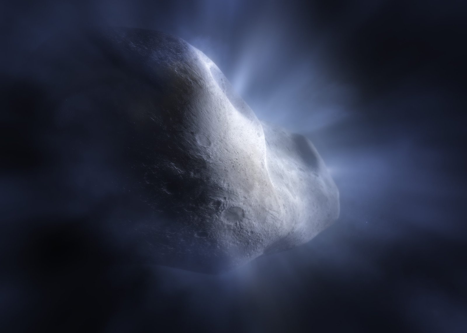 Cosmic Snowballs: The True Nature of Cometary Ice (image credits: wikimedia)