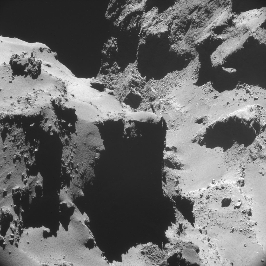 Space Weathering: The Comet’s Battle Scars (image credits: wikimedia)