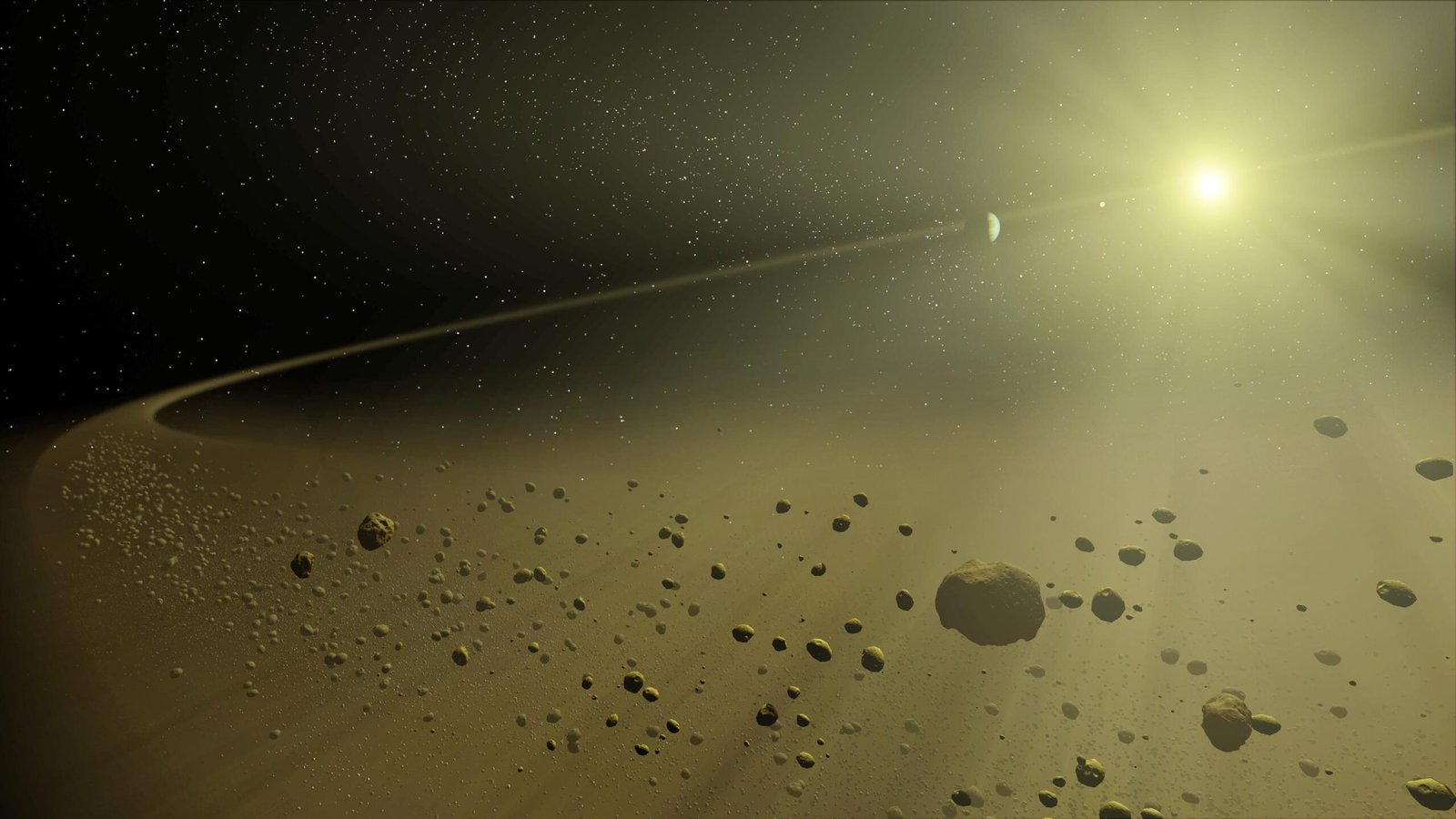 Evidence of the Sun's Violent Youth (image credits: wikimedia)