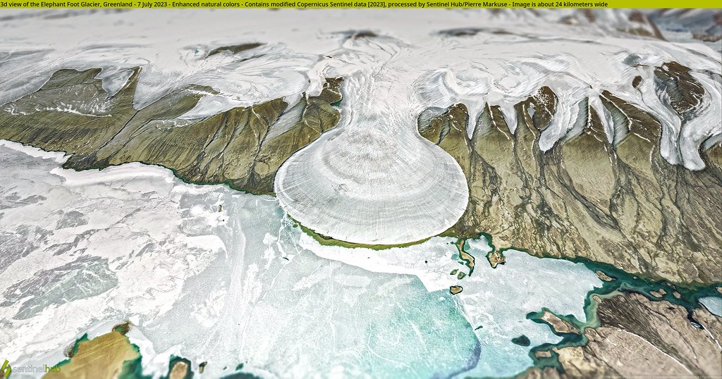 Why Track Glaciers From Space? (image credits: flickr)
