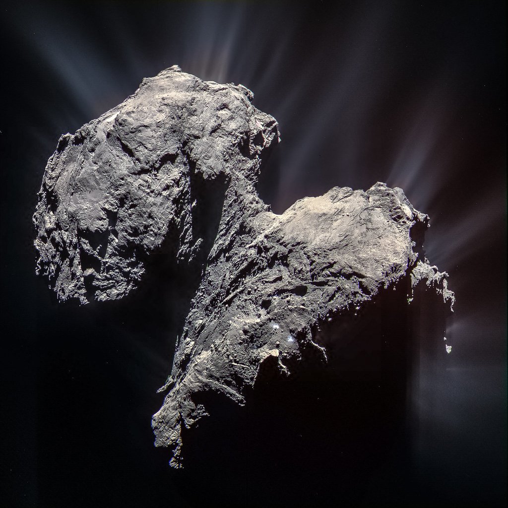 The Rosetta Mission’s Surprising Finds (image credits: flickr)