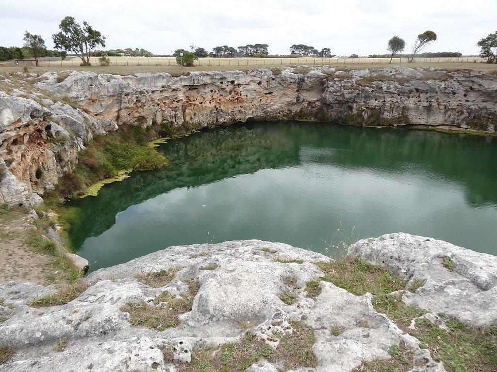 Limestone Sinkholes: Nature's Trapdoors (image credits: flickr)