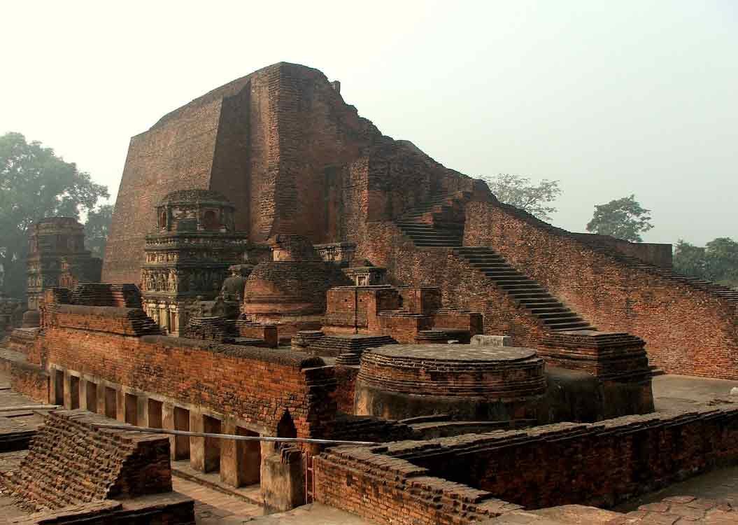The Burning of Nalanda University (image credits: wikimedia)