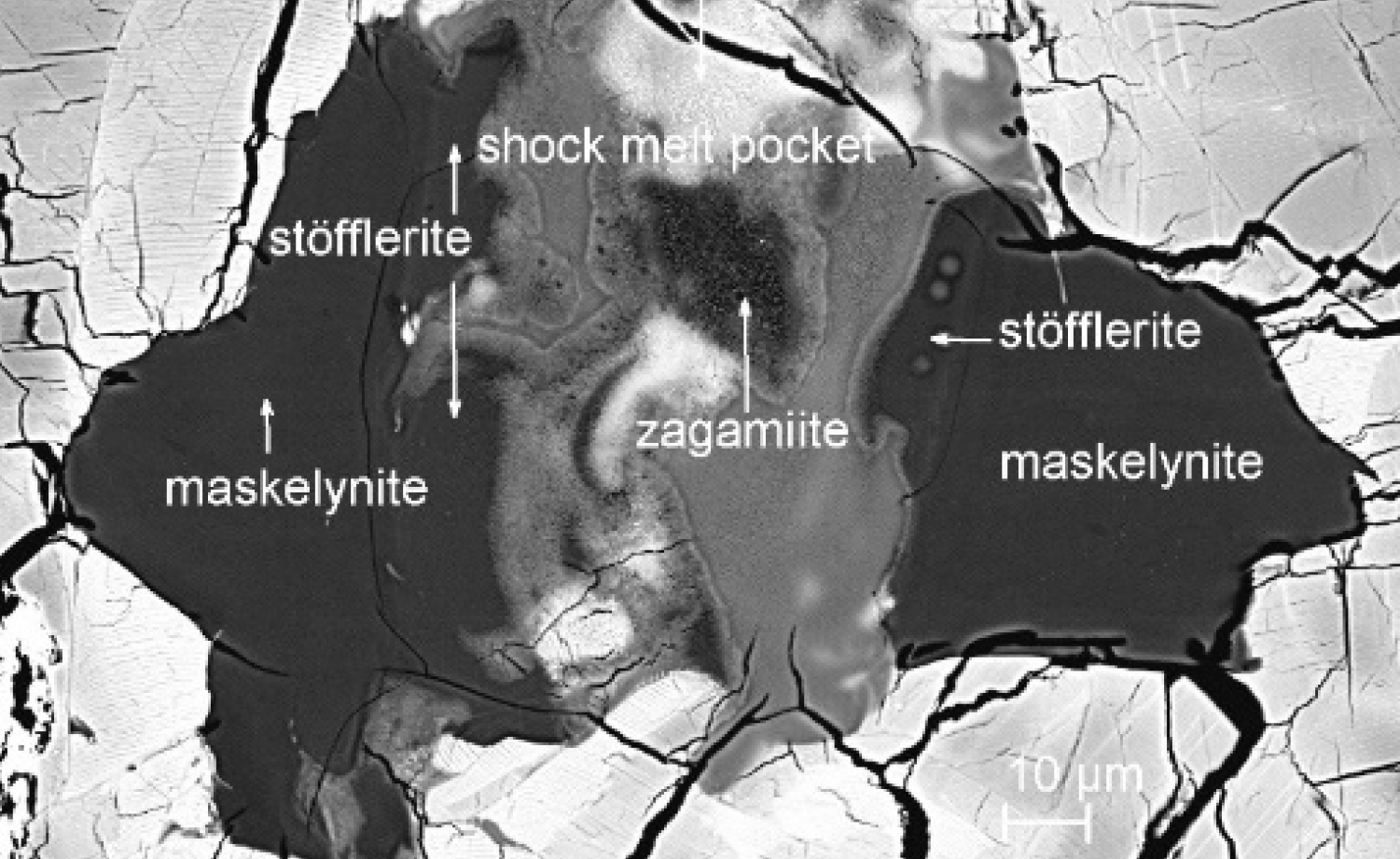 The Shock Processing Story Written in Minerals (image credits: wikimedia)