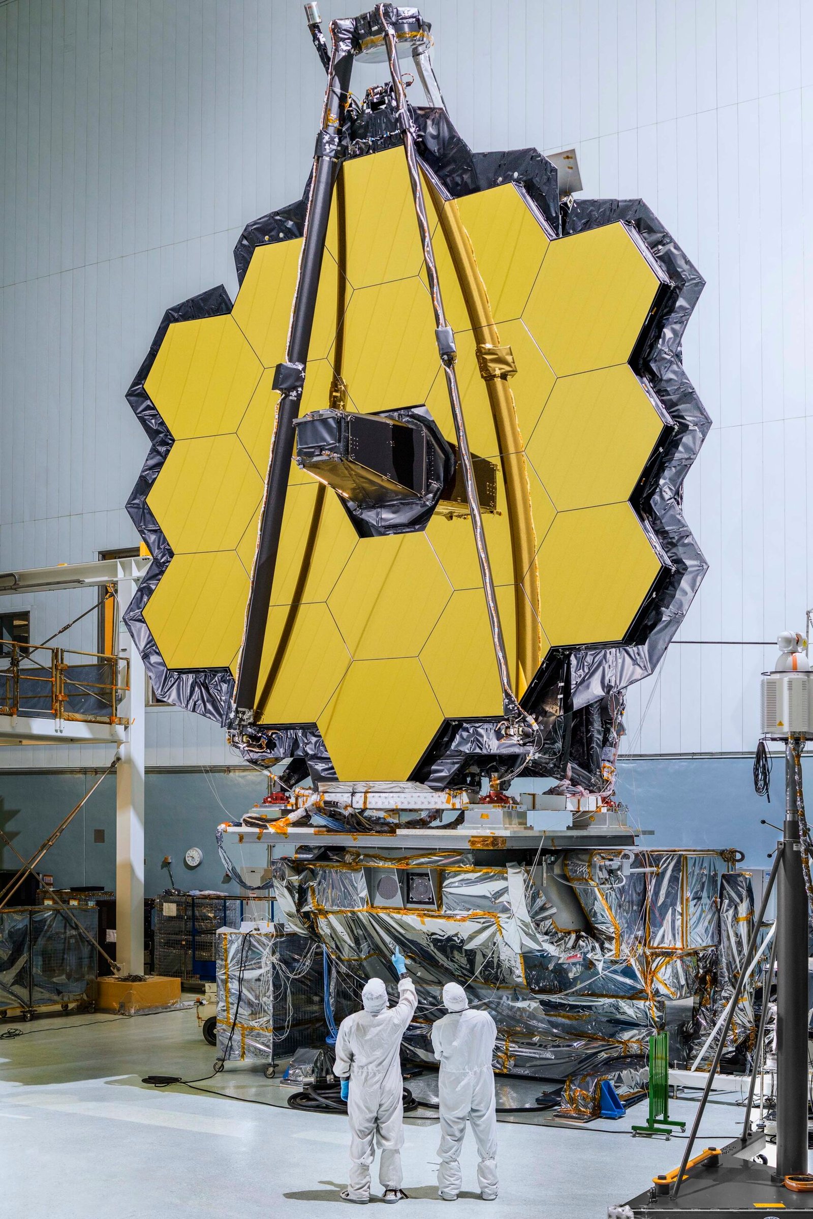 James Webb Space Telescope: Peering Into the Dawn of Time (image credits: wikimedia)