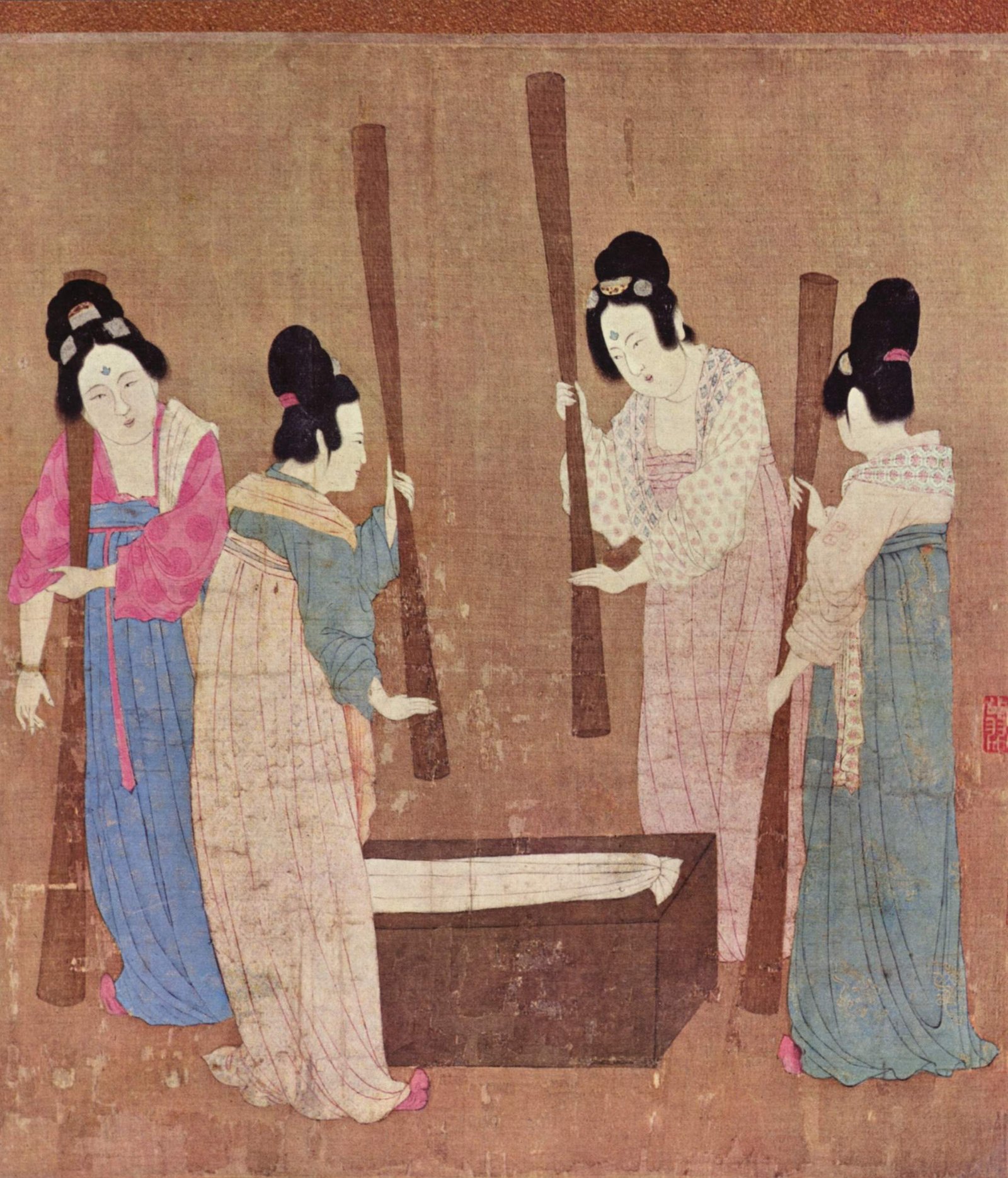 Chinese Silk Paintings and Natural Phenomena (image credits: wikimedia)