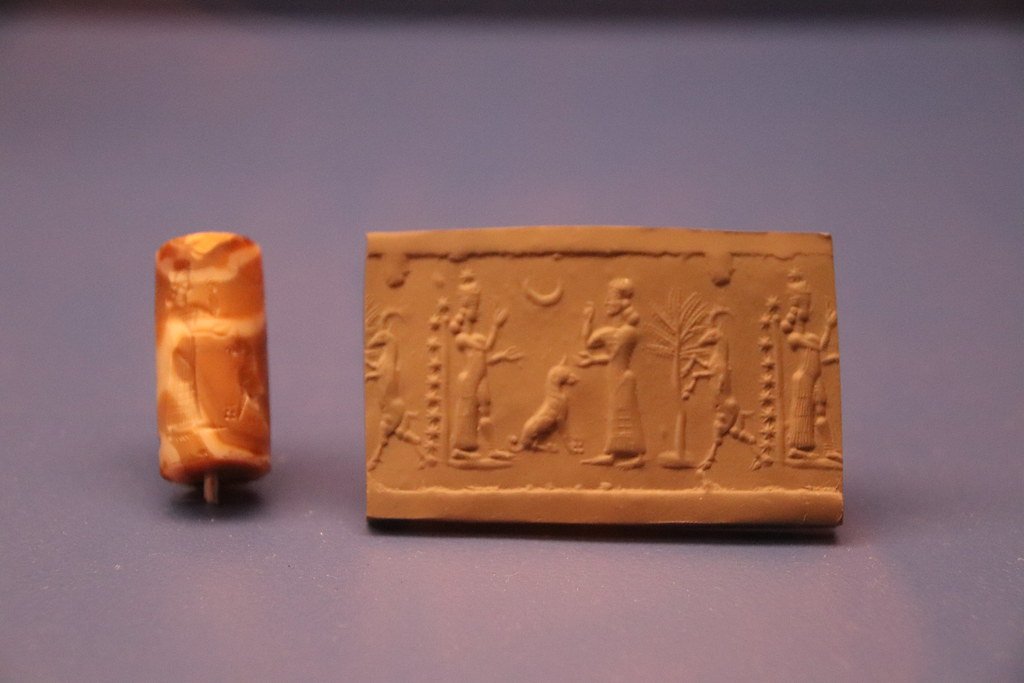 Mesopotamian Cylinder Seals as Historical Records (image credits: flickr)