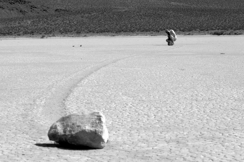 The Moving Stones That Defied Explanation (image credits: flickr)