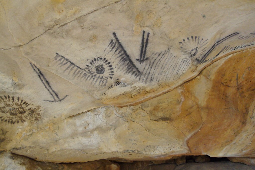 Aboriginal cave art