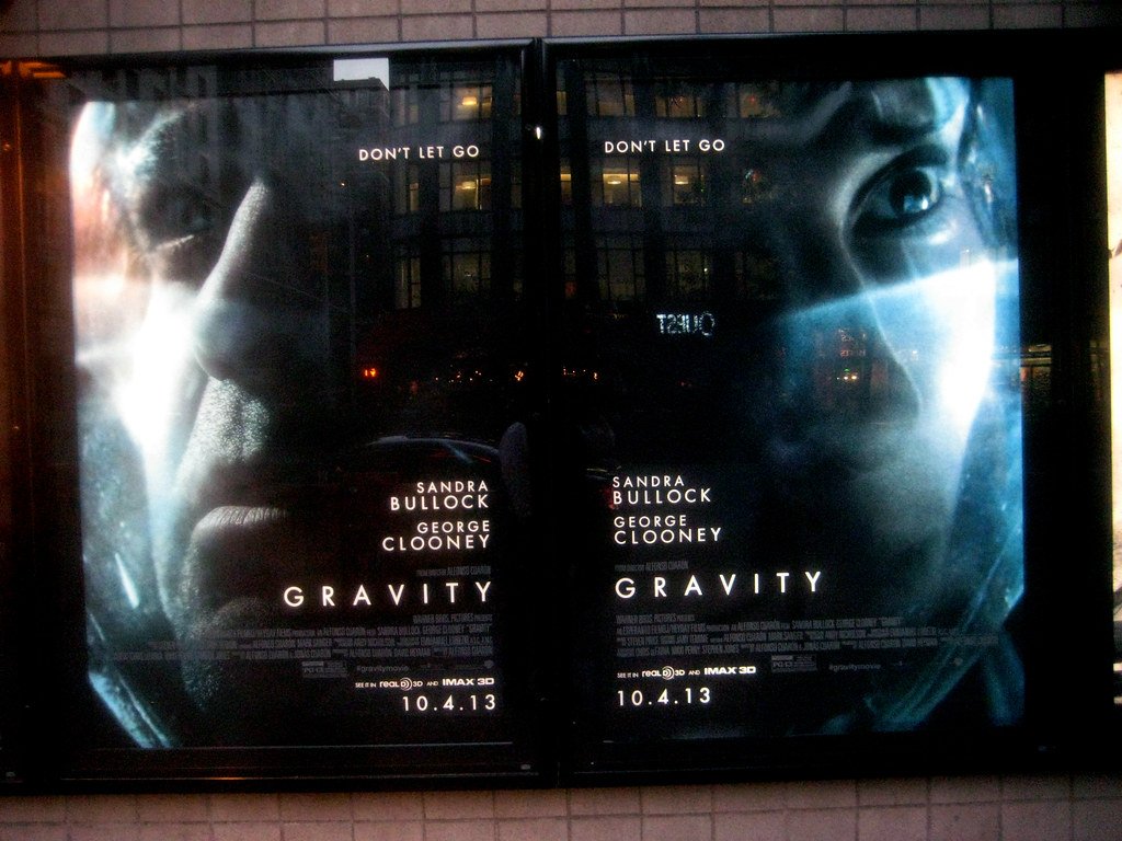 Gravity Movie Poster Billboard.