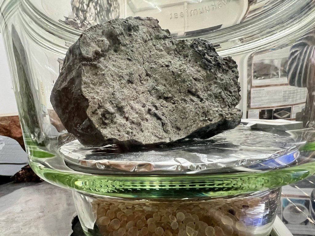 Martian Meteorite, Meteorite Collections Room, Natural History Museum.