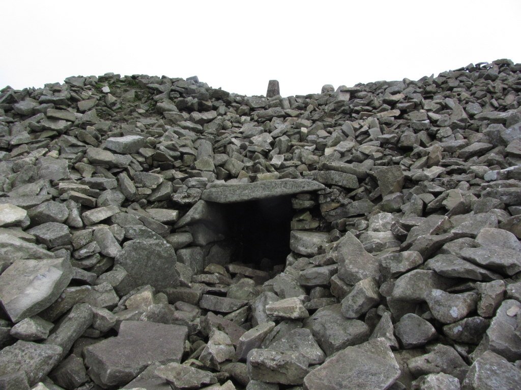 Passage Tomb on summit of Slieve Gullion.