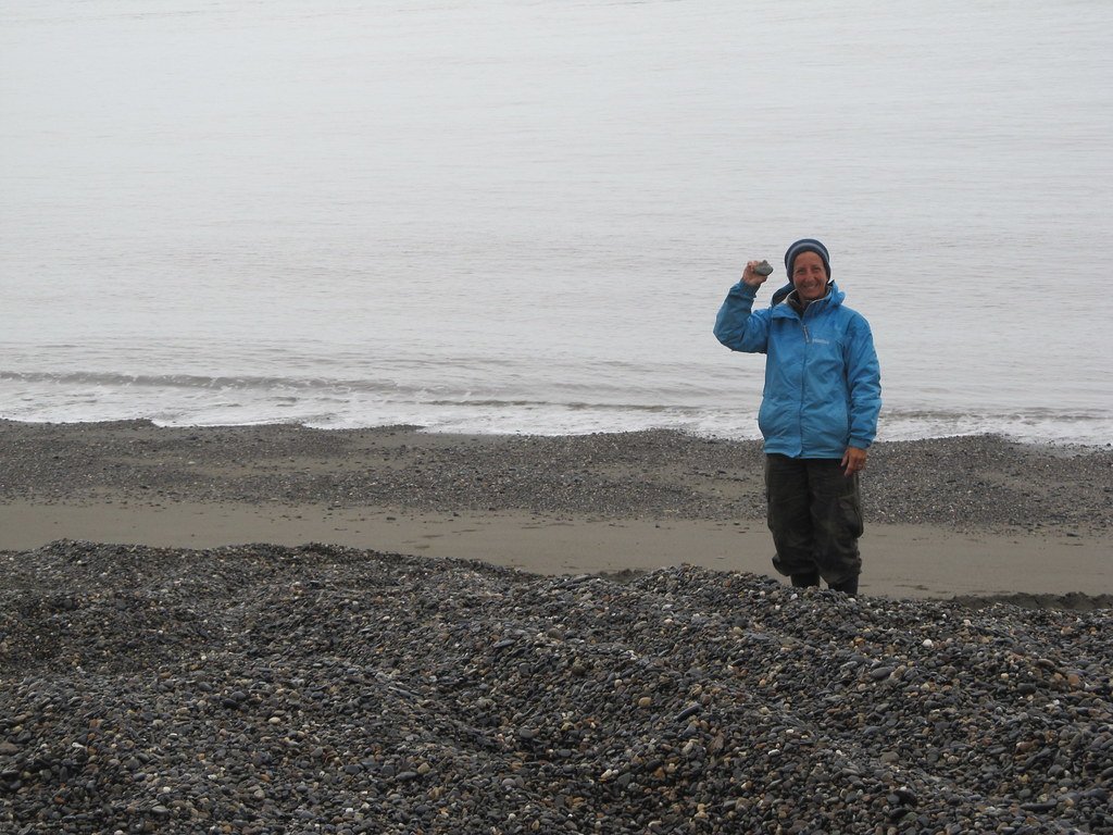 Man hunting for meteors. 