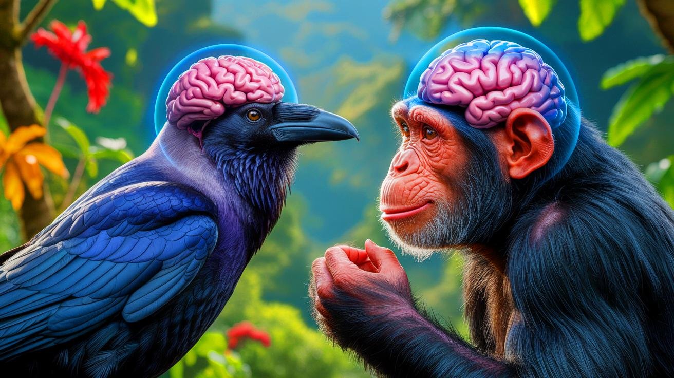 Intelligence Evolved Twice: How Birds and Mammals Took Separate Paths to Genius